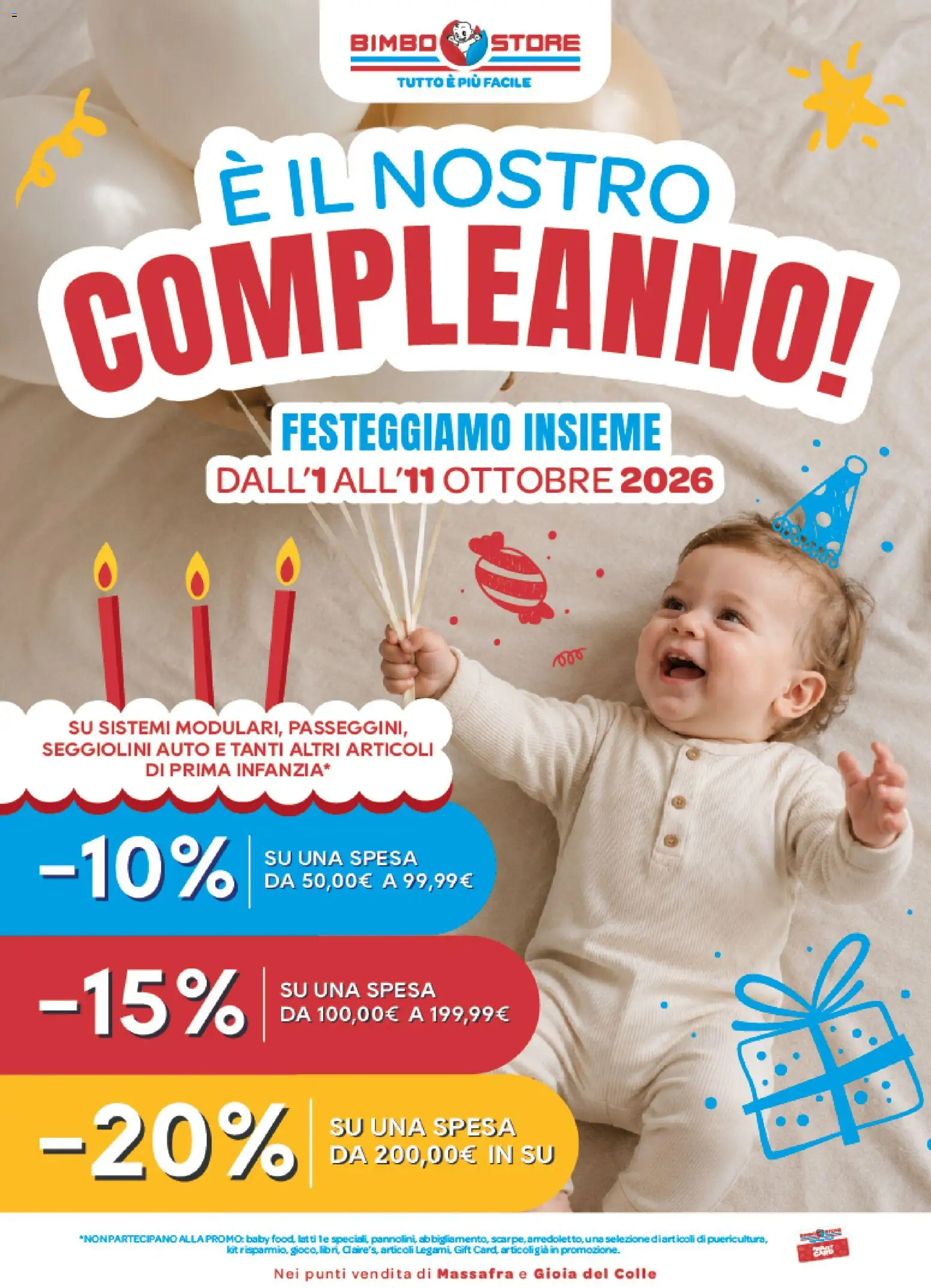 Bimbo store volantino - pagina 1 - valido dal 01/10/2026