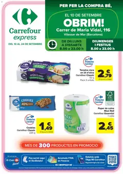 Vista previa del folleto Carrefour Express Folleto válido desde 10/09/2026