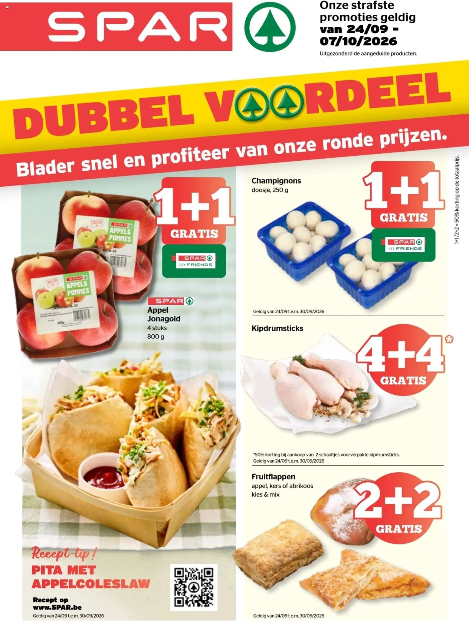 Spar Folder - pagina 1- geldig vanaf 24/09/2026