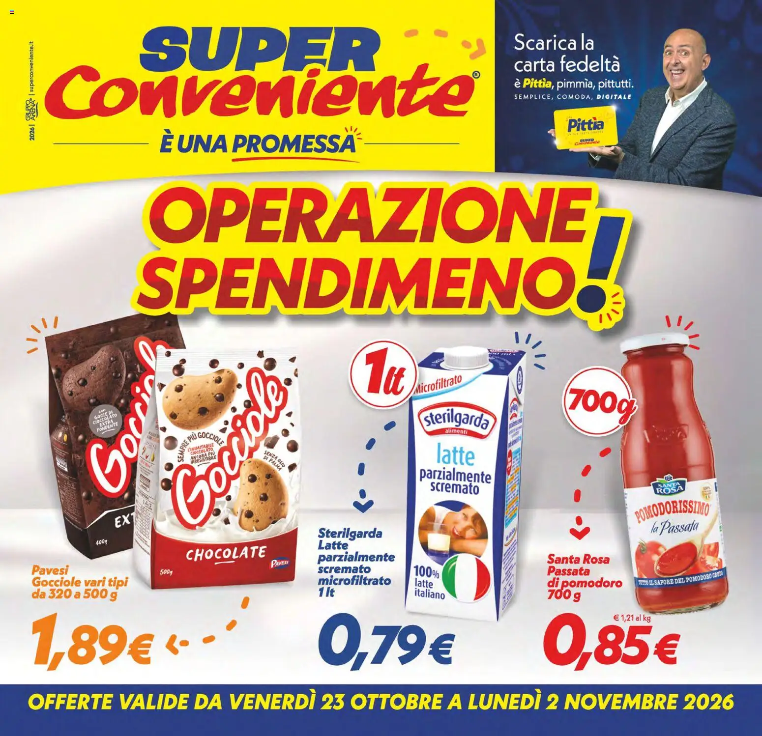 SuperConveniente volantino - pagina 1 - valido dal 23/10/2026
