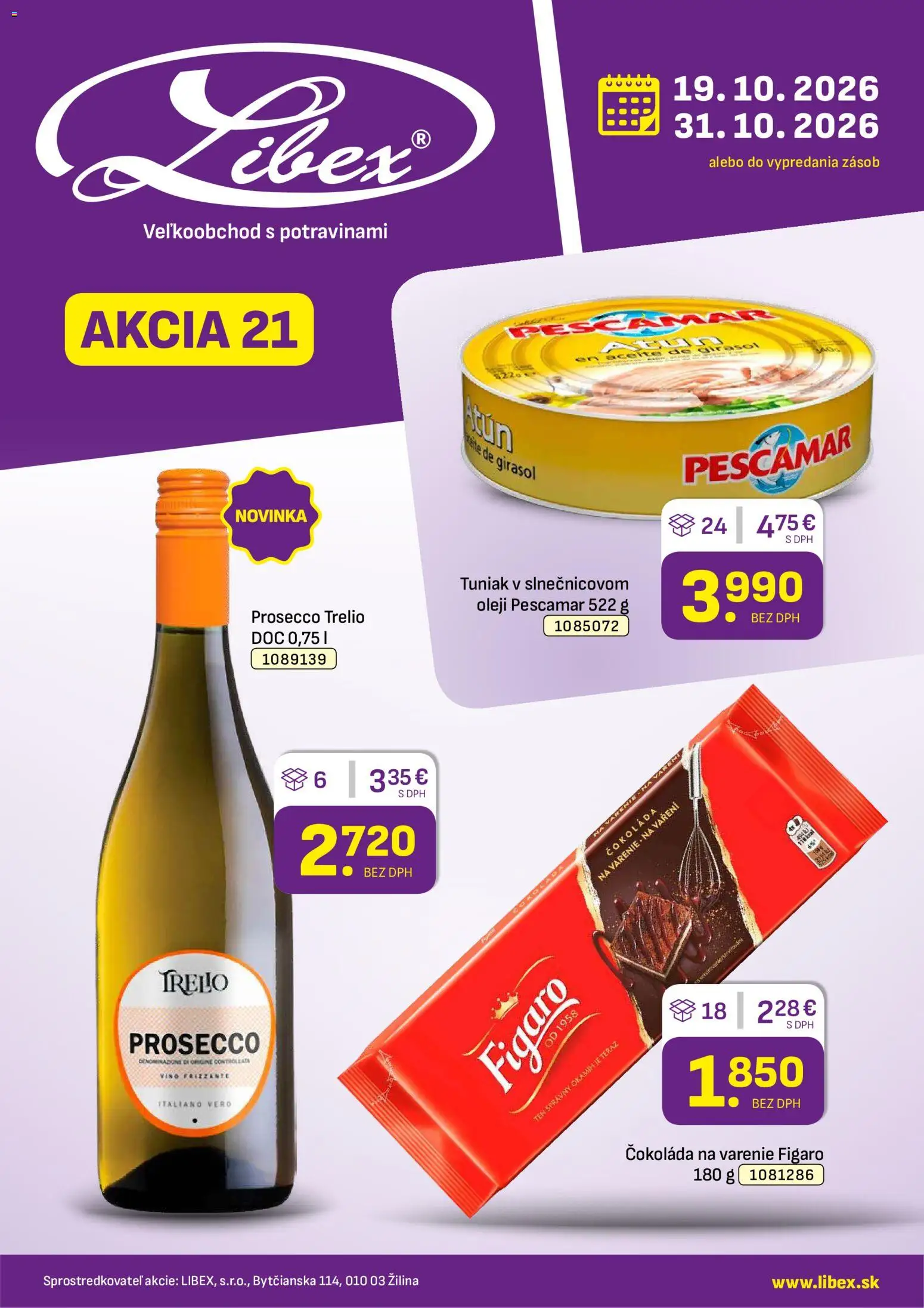 Libex leták - strana 1- platný od 19.10.2026