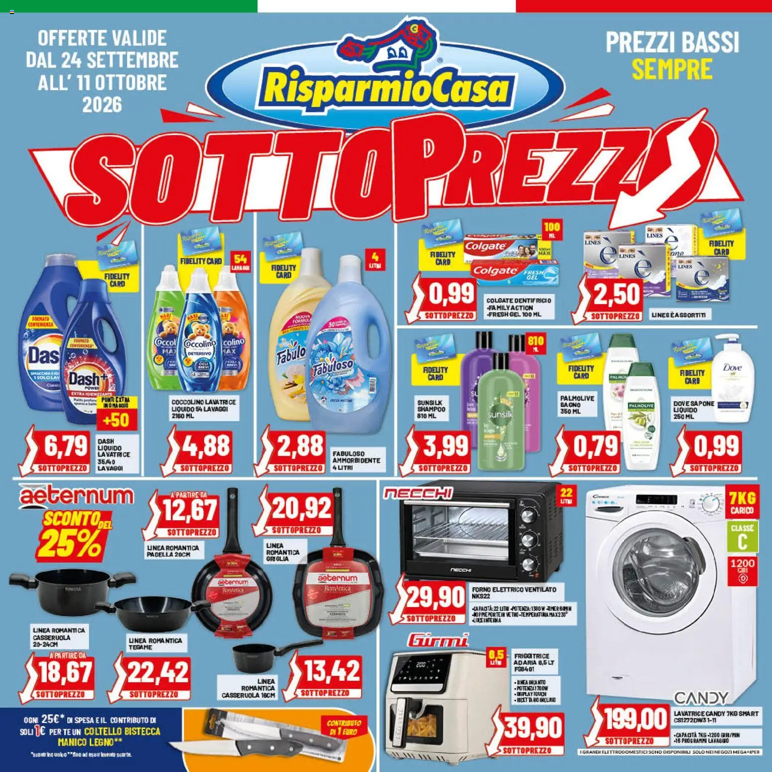RisparmioCasa volantino - pagina 1 - valido dal 24/09/2026