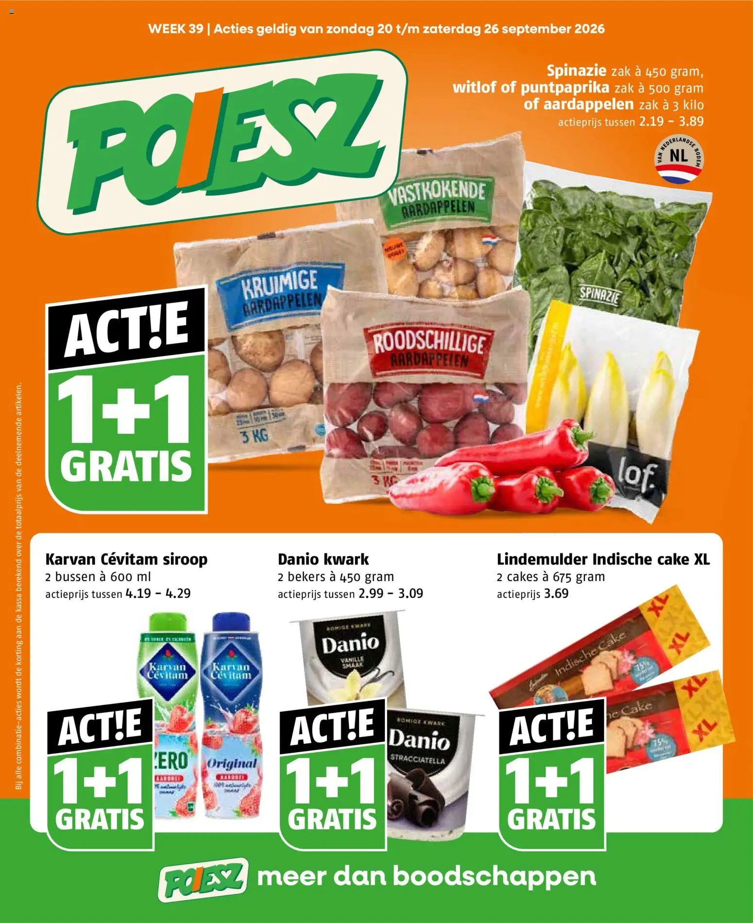 Poiesz folder week 39 - pagina 1- geldig vanaf 20-09-2026