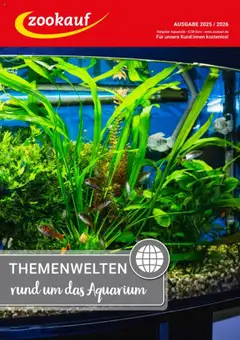 Vorschau Themenkatalog Aquaristik gültig ab 01.10.2025
