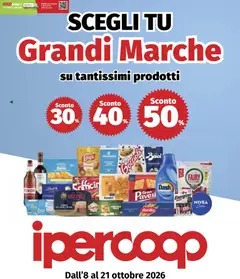 Anteprima Ipercoop volantino valida dal 08/10/2026