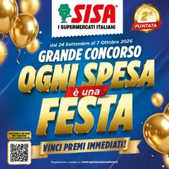 Anteprima SISA volantino valida dal 24/09/2026