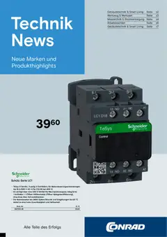 Vorschau Conrad Technik News gültig ab 05.10.2026
