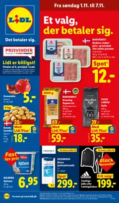 Forhåndsvisning Lidl - Tilbudsavis uge 44 gyldig fra 01/11/2026