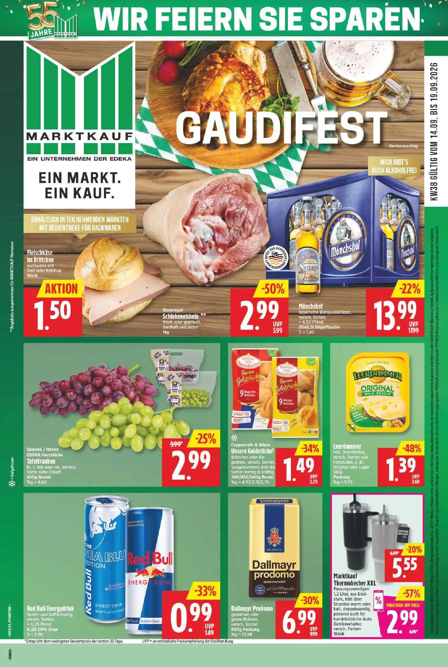 Marktkauf Prospekt - Seite 1 - gültig ab 14.09.2026