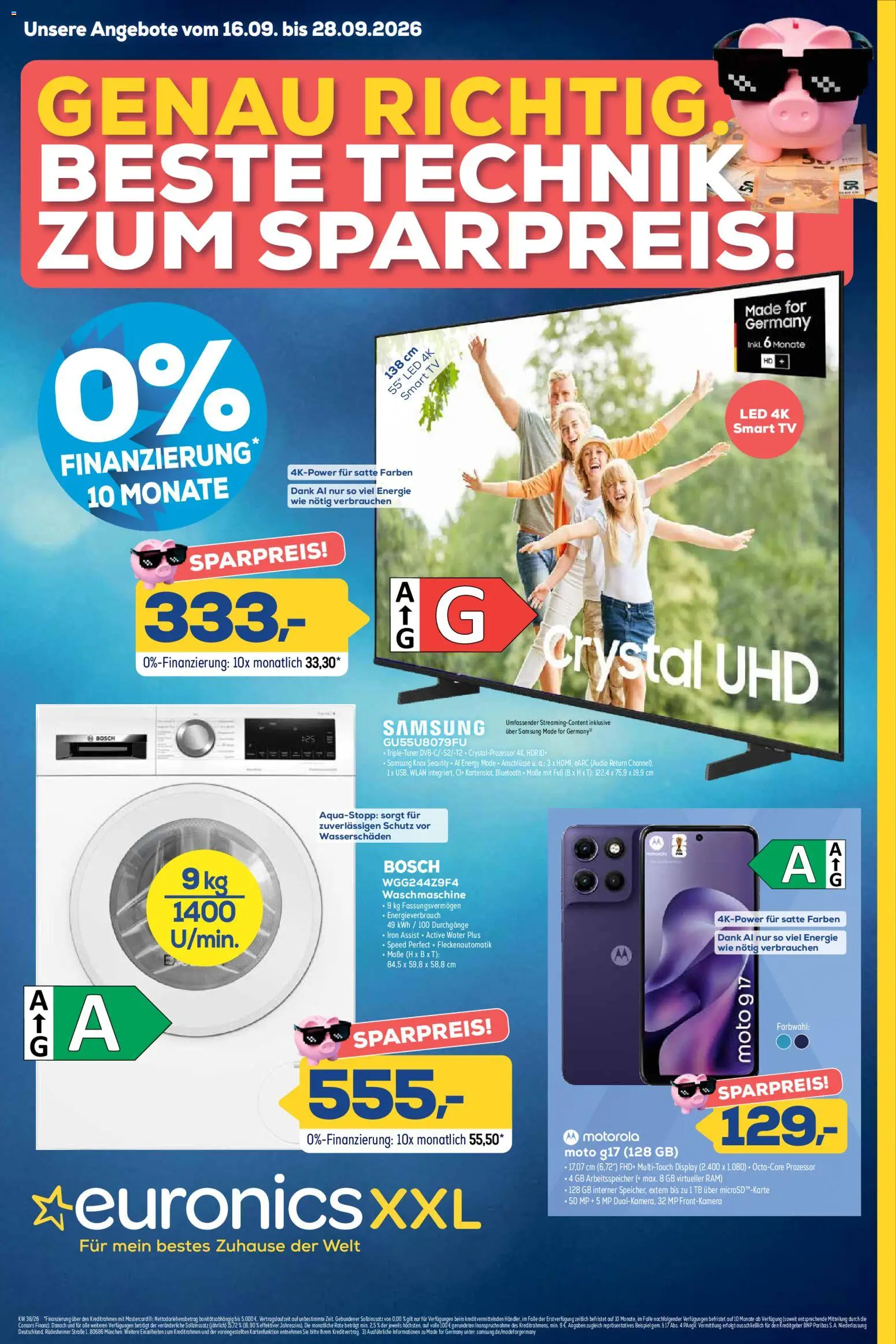Euronics Prospekt - Seite 1 - gültig ab 16.09.2026