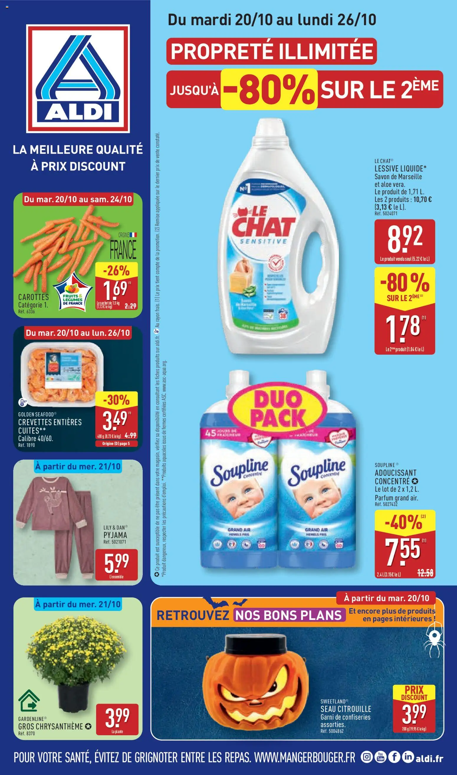 Aldi catalogue - page 1 - valable à partir du 20/10/2026