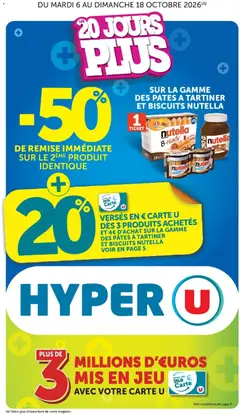 Aperçu Hyper U catalogue valable à partir du 06/10/2026