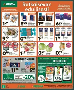 Esikatselu Prisma tarjoukset voimassa alkaen 05/10/2026