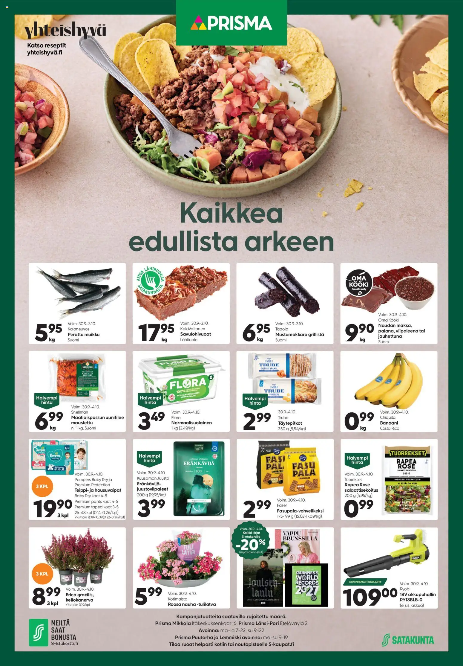 Prisma tarjoukset - sivu 1- voimassa alkaen 30/09/2026