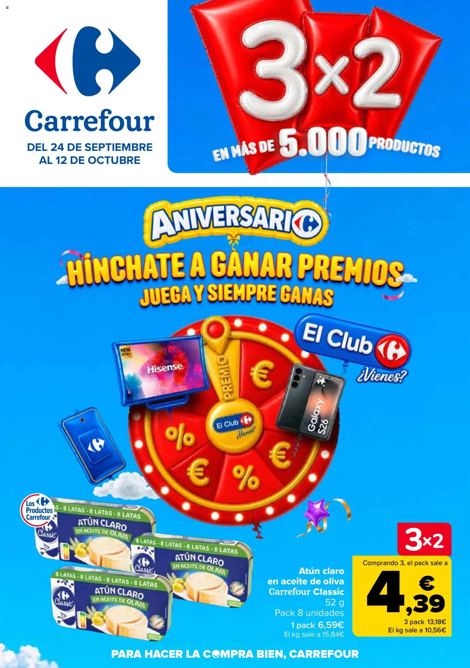 Carrefour Folleto - Página de 1 - Válido desde 24/09/2026