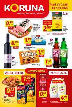 Koruna leták platný od 23.10.2026