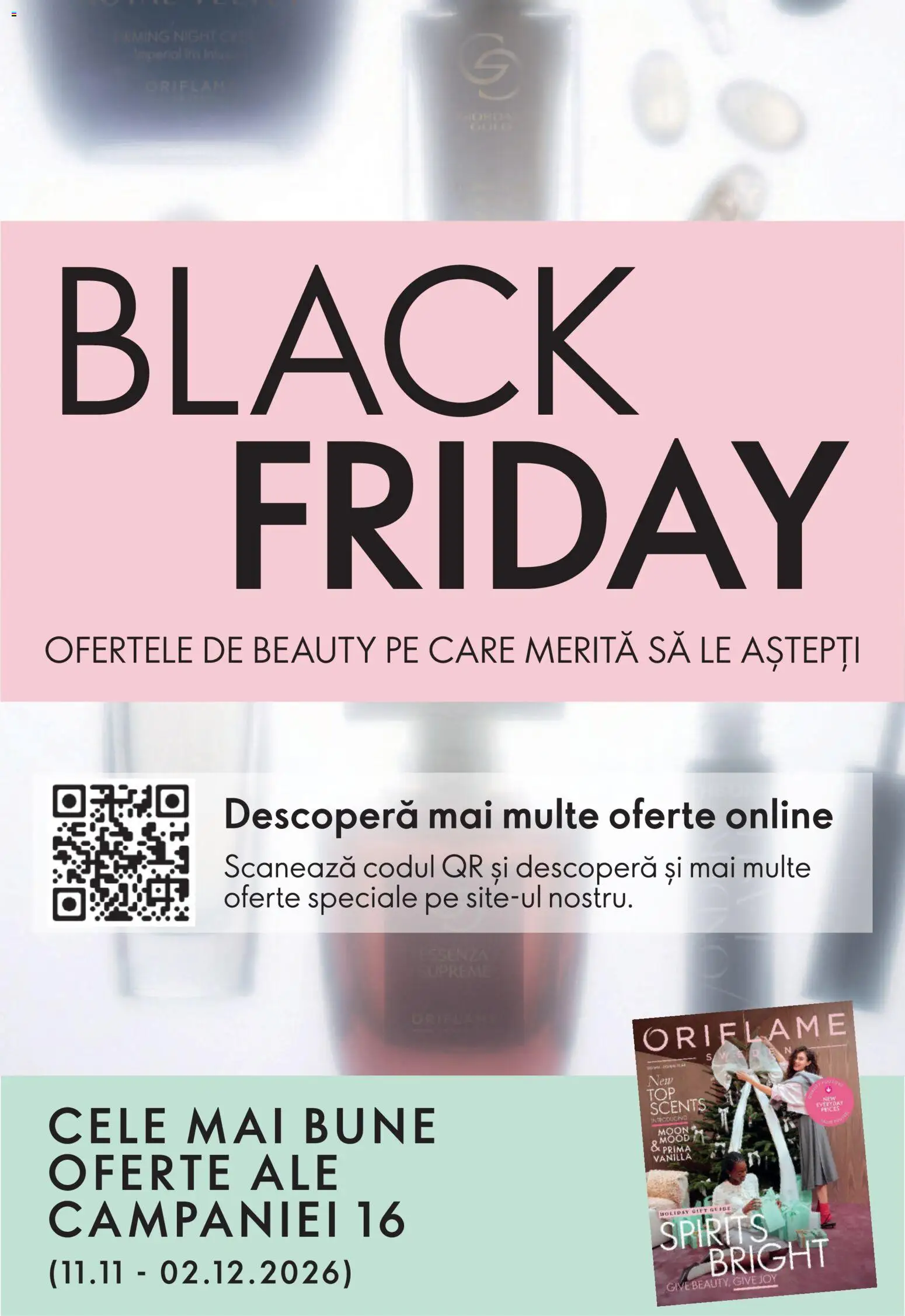 Oriflame Black Friday - pagina 1- valabil de la 11.11.2026