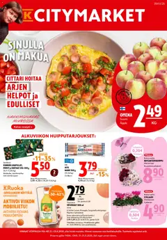 Esikatselu K-Citymarket tarjoukset voimassa alkaen 21/09/2026