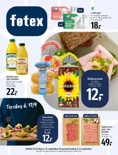 Forhåndsvisning Føtex - Tilbudsavis uge 38 gyldig fra 11/09/2026
