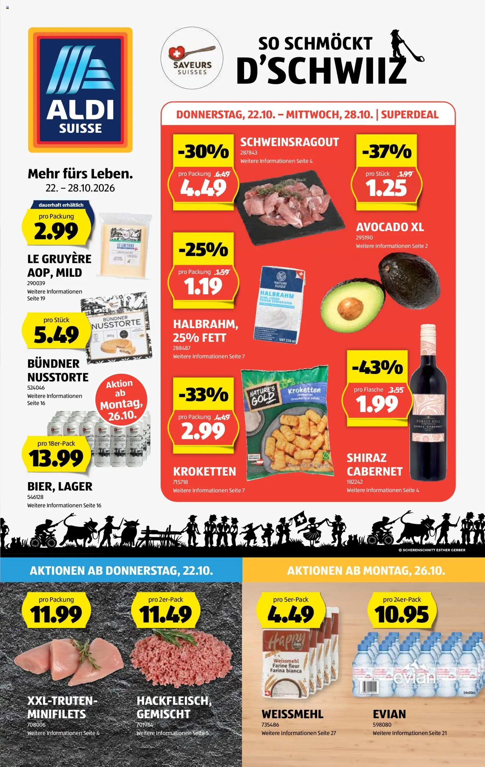 Aldi aktionen - Seite 1- gültig ab 22.10.2026