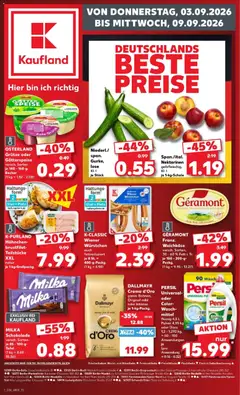 Vorschau Kaufland Prospekt gültig ab 03.09.2026