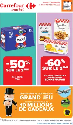 Aperçu Carrefour Market catalogue valable à partir du 29/09/2026