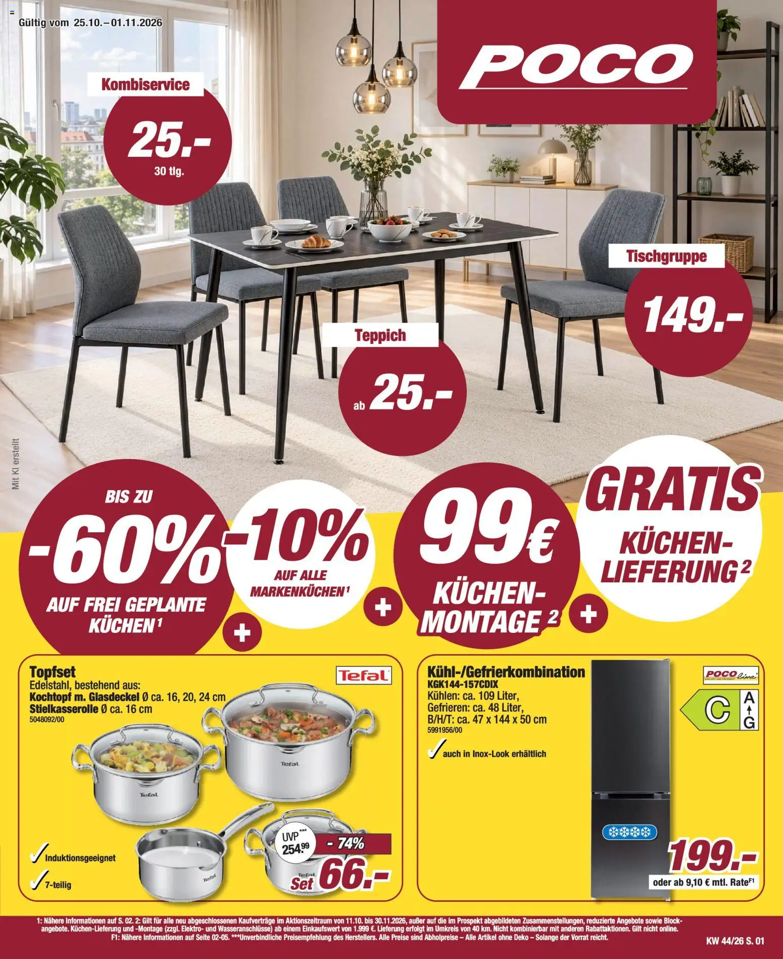 Poco Prospekt - Seite 1 - gültig ab 25.10.2026