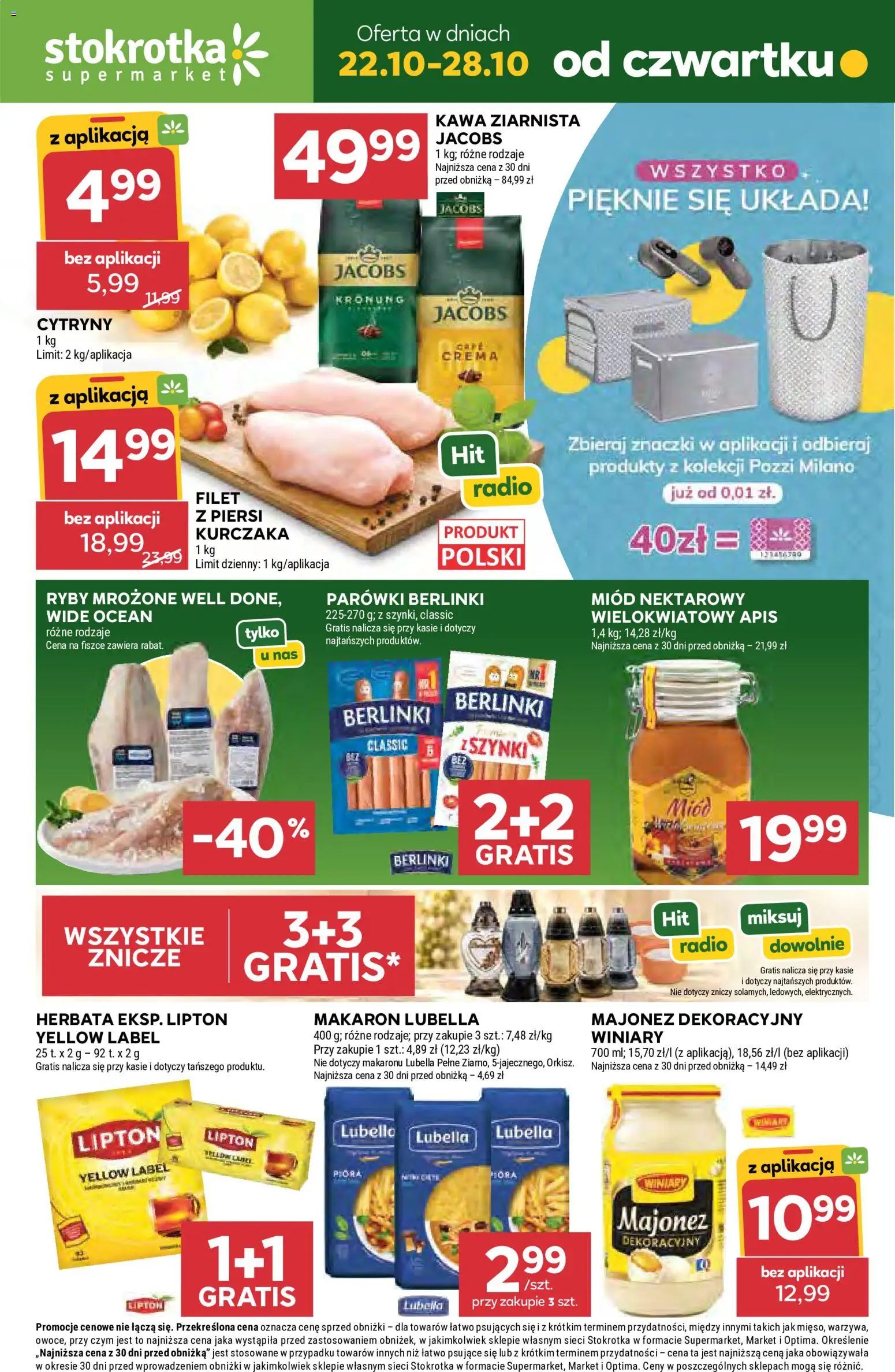 Stokrotka gazetka - strona 1- ważny od 22.10.2026