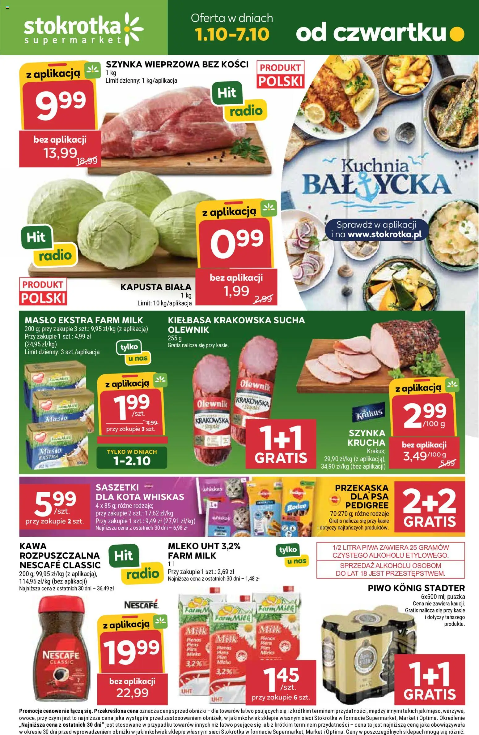 Stokrotka gazetka - strona 1- ważny od 01.10.2026