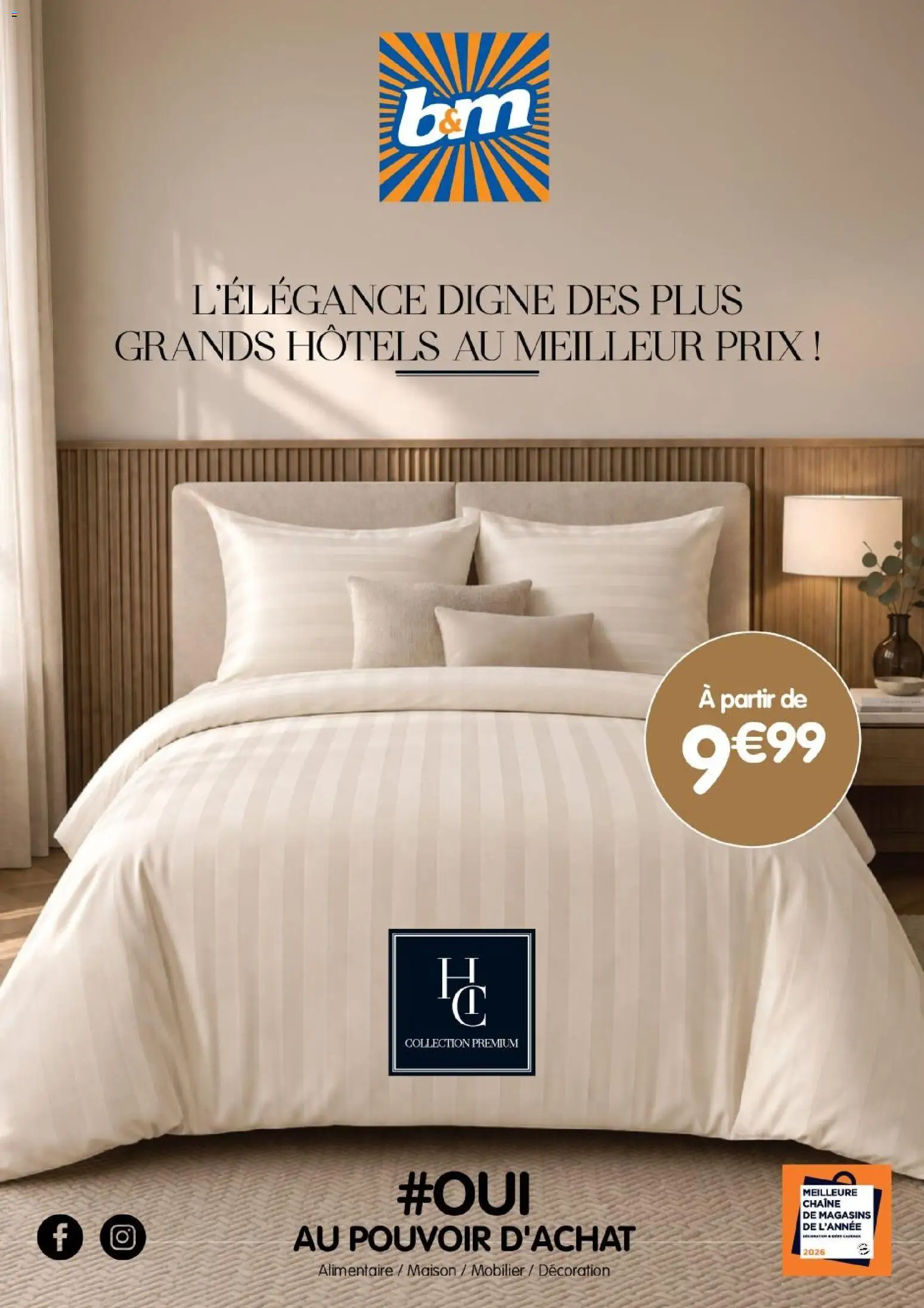B&M - Catalogue Collection Premium - page 1 - valable à partir du 03/09/2026