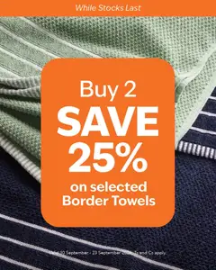 Preview Sheet Street Buy 2 Save 25% valid from 10/09/2026