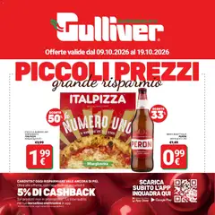 Anteprima Gulliver volantino valida dal 09/10/2026