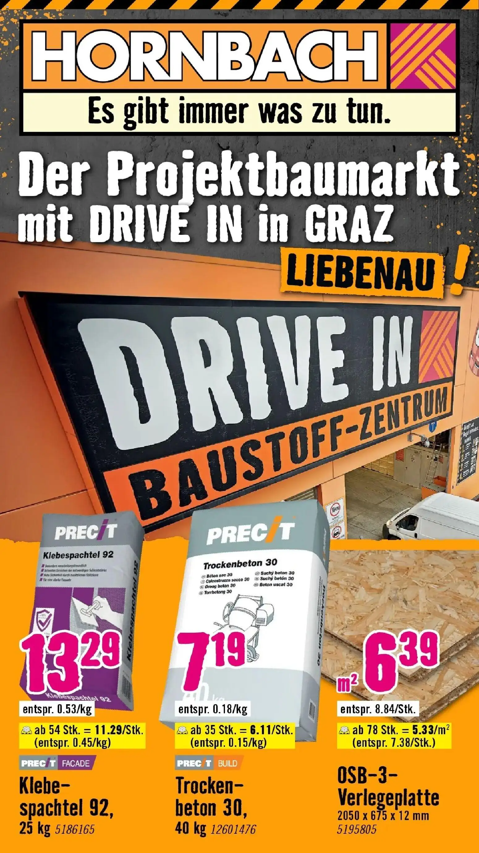 Hornbach Flugblatt - Seite 1- gültig ab 23.09.2026