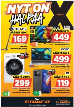 Esikatselu Power tarjoukset voimassa alkaen 19/10/2026