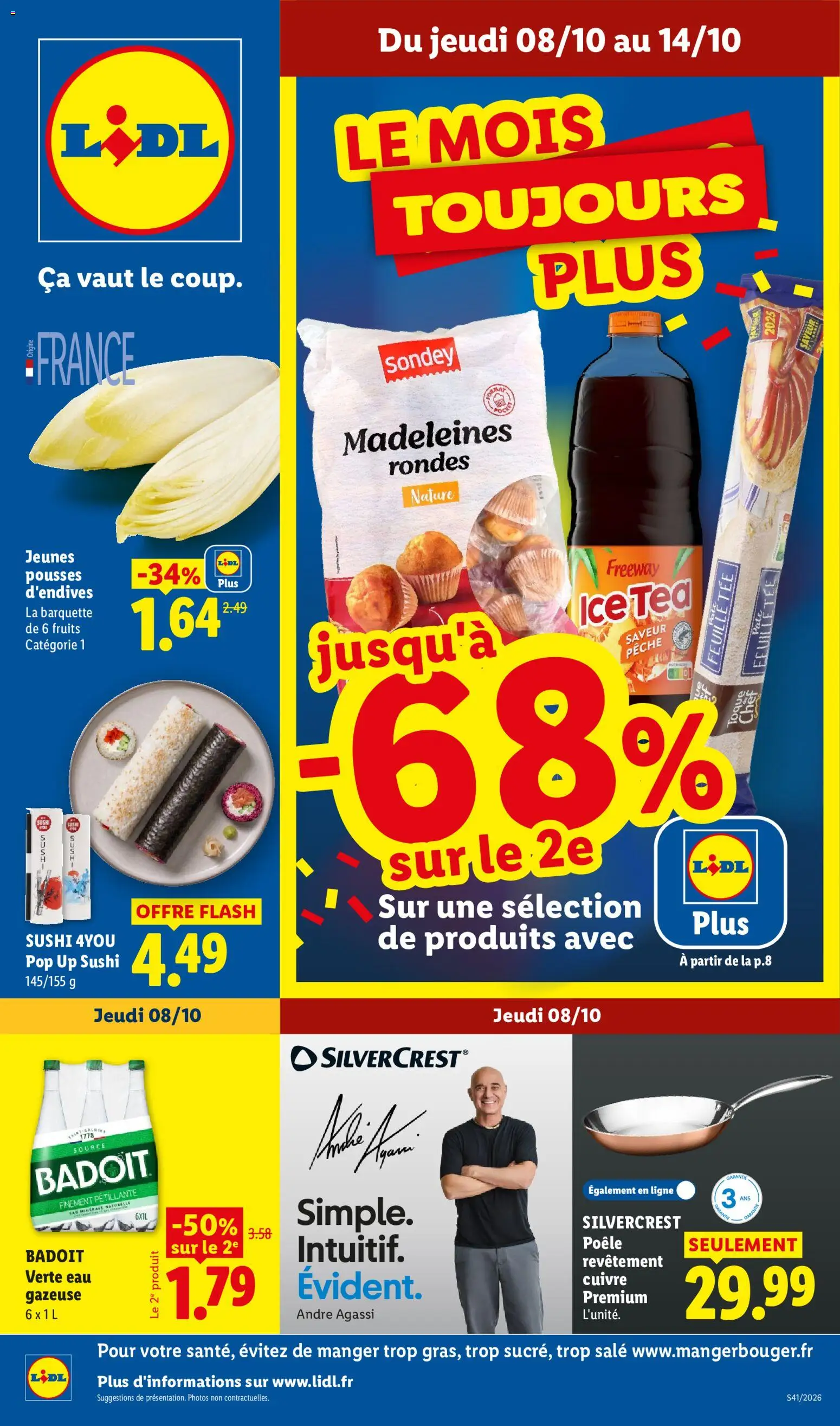 LIDL catalogue - page 1 - valable à partir du 08/10/2026