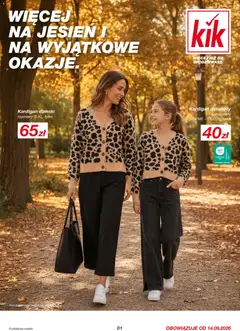Podgląd Kik gazetka ważny od 14.09.2026